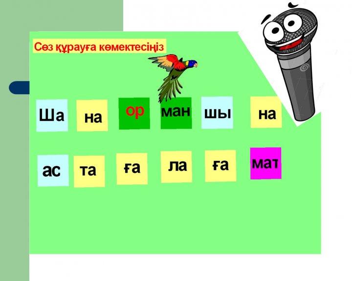 1 сыныппен ашық сабақ